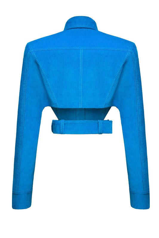 BLUE VELVET JACKET