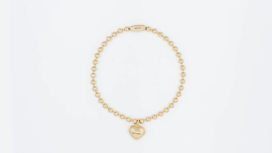 GOLDIE NECKLACE with Heart Detail