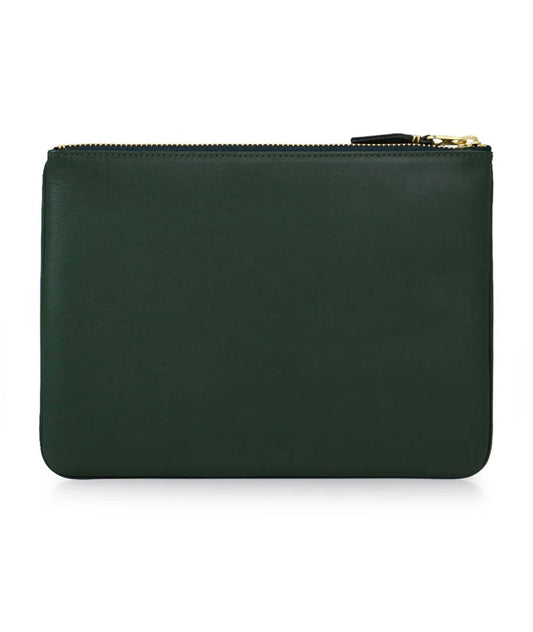 Big Leather Wallet Olive