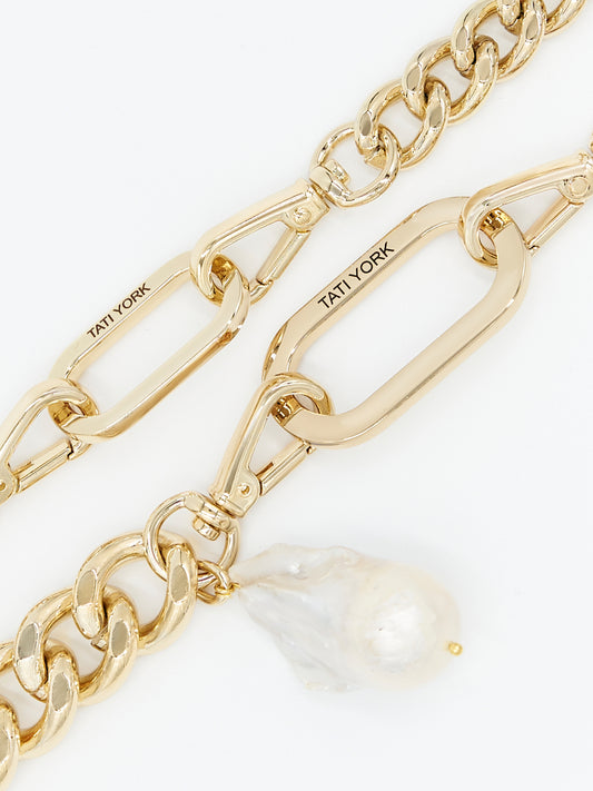 ANETT NECKLACE WITH PEARL