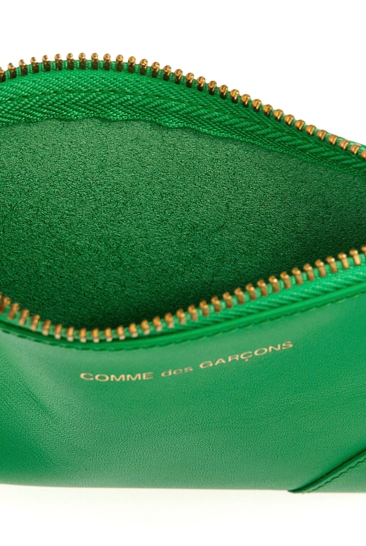 Medium Leather Puoch Green