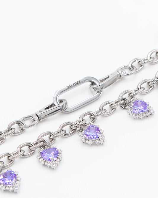 VIVI PURPLE NECKLACE