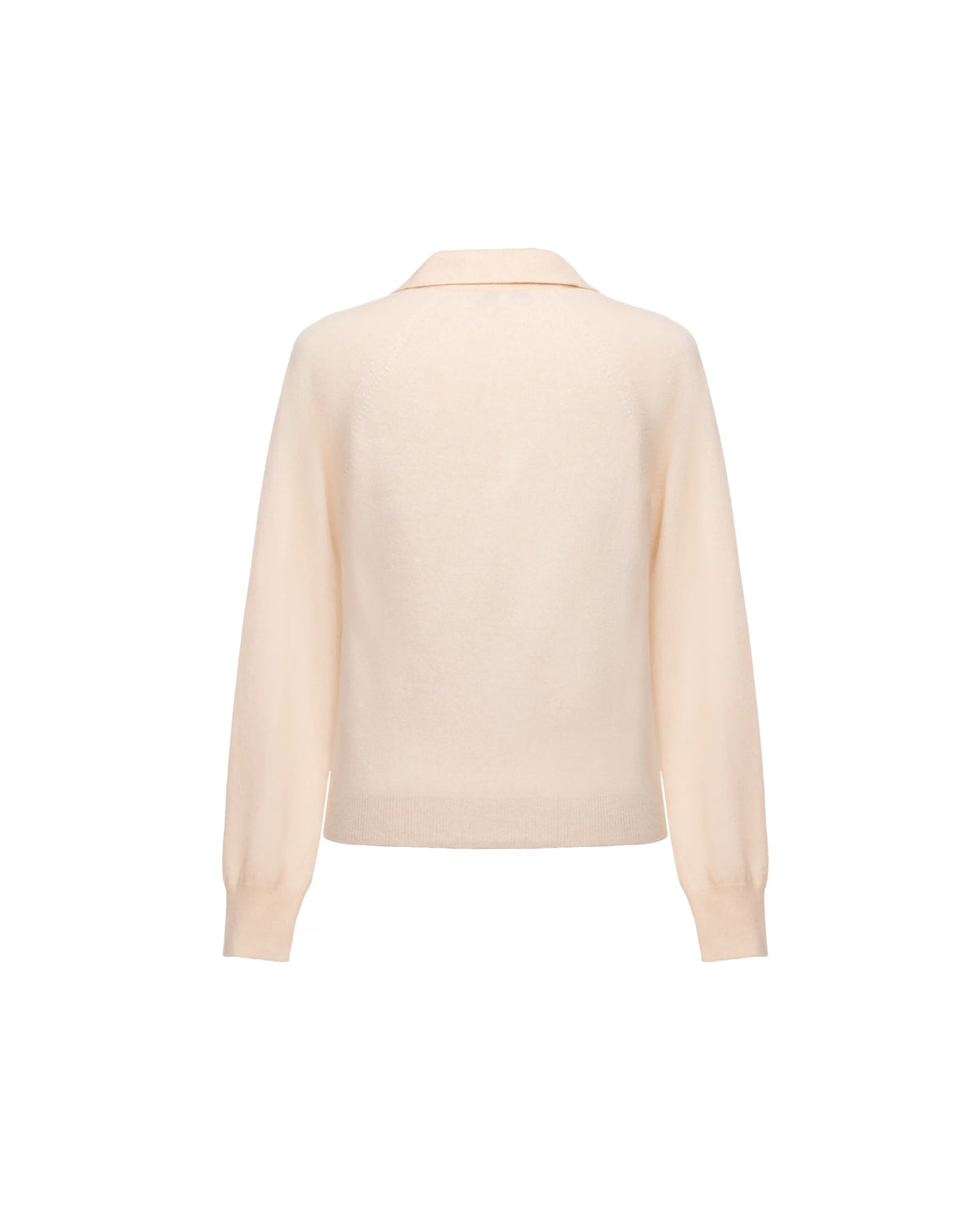 Cashmere knit polo
