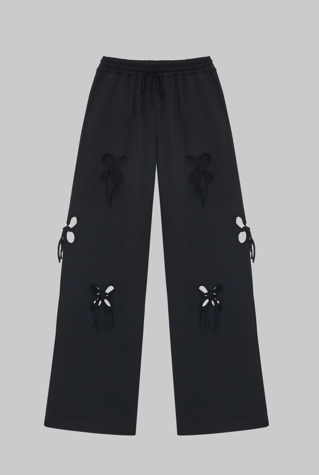 BLACK PETAL PANTS
