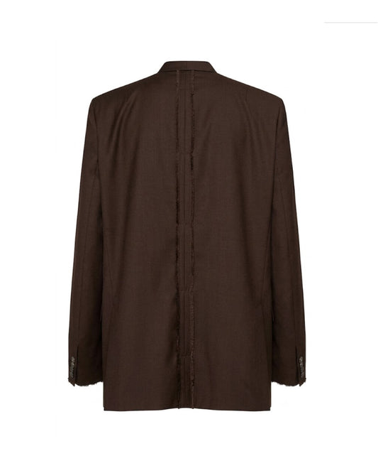 Oversize Blazer With Hooked Buttons