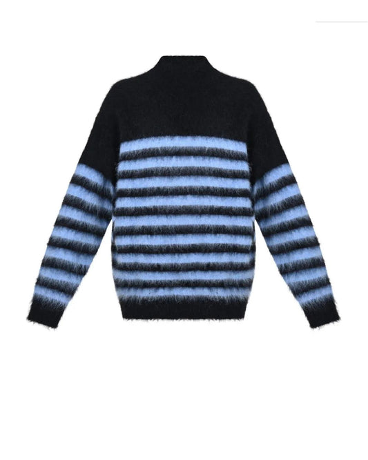 Striped Alpaca Sweater