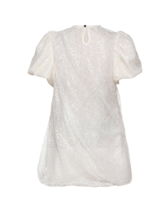 Sequined Bubble Mini Dress