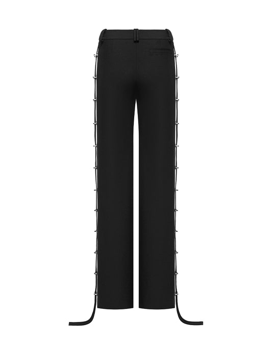 Metal Detail Pants