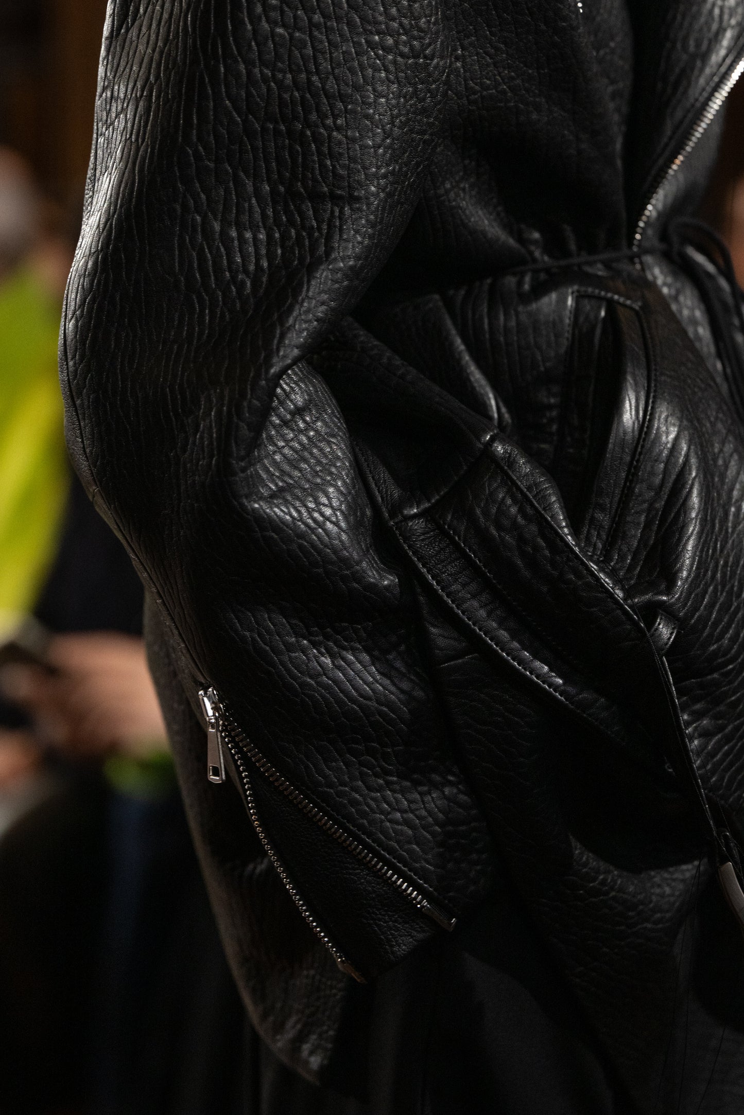 Leather jacket