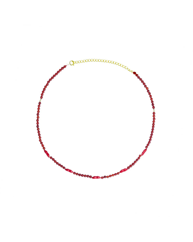 Agate Kiss Me Necklace