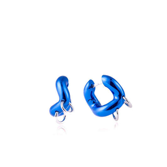 Rhodium Earrings