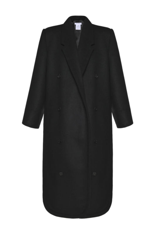 Double-breasted coat