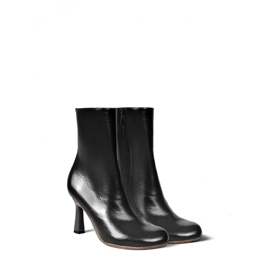Black ankle boots