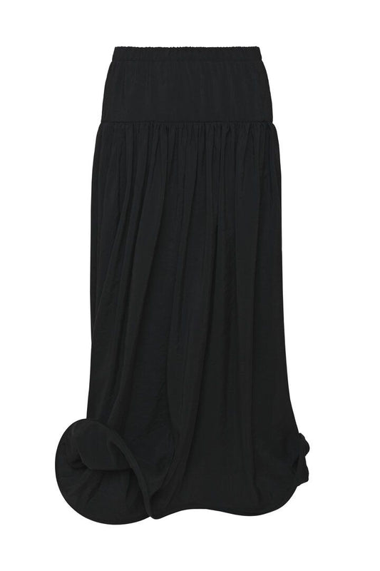 Circle-bottomed skirt