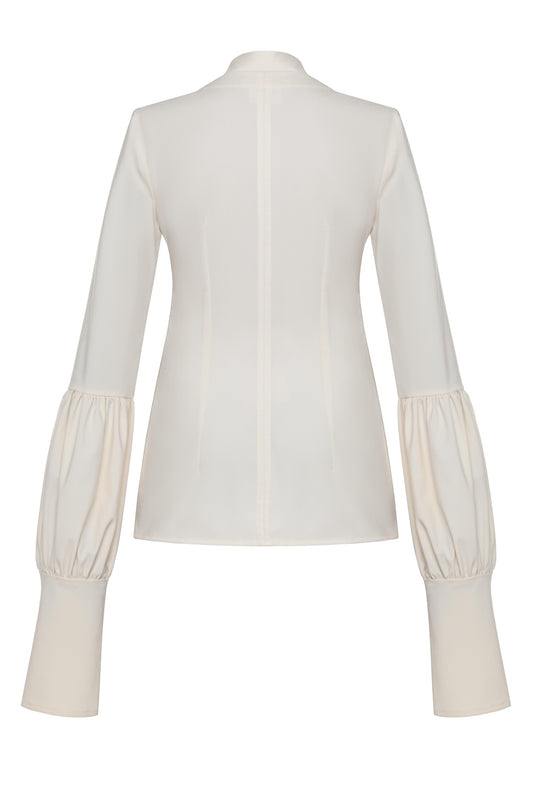 Tatuna Blouse W long detailed sleeves