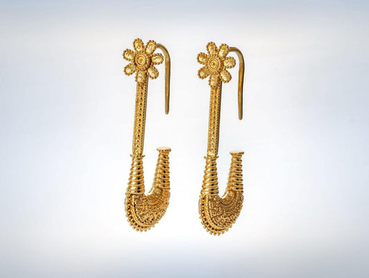 chronos earrings rose rhodes