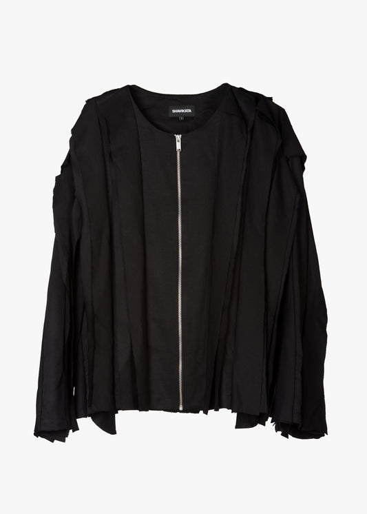 Tencel blouse with heart on the back