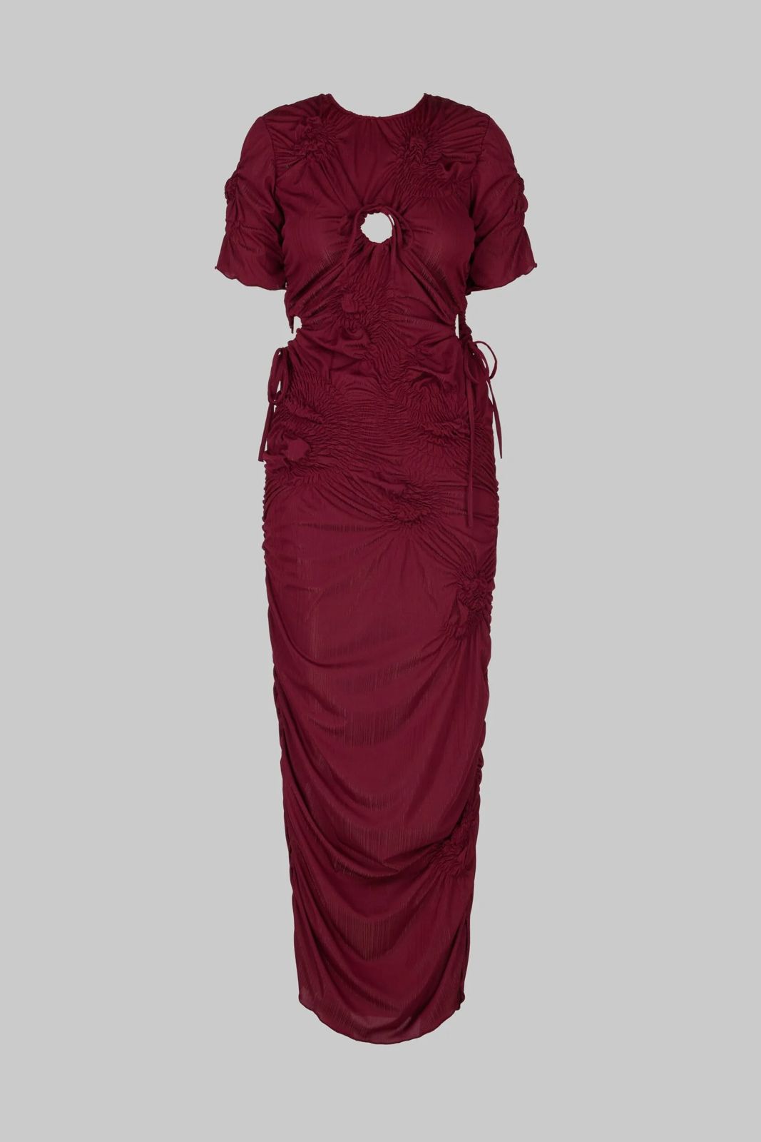 MARKIZA DRESS burgundy