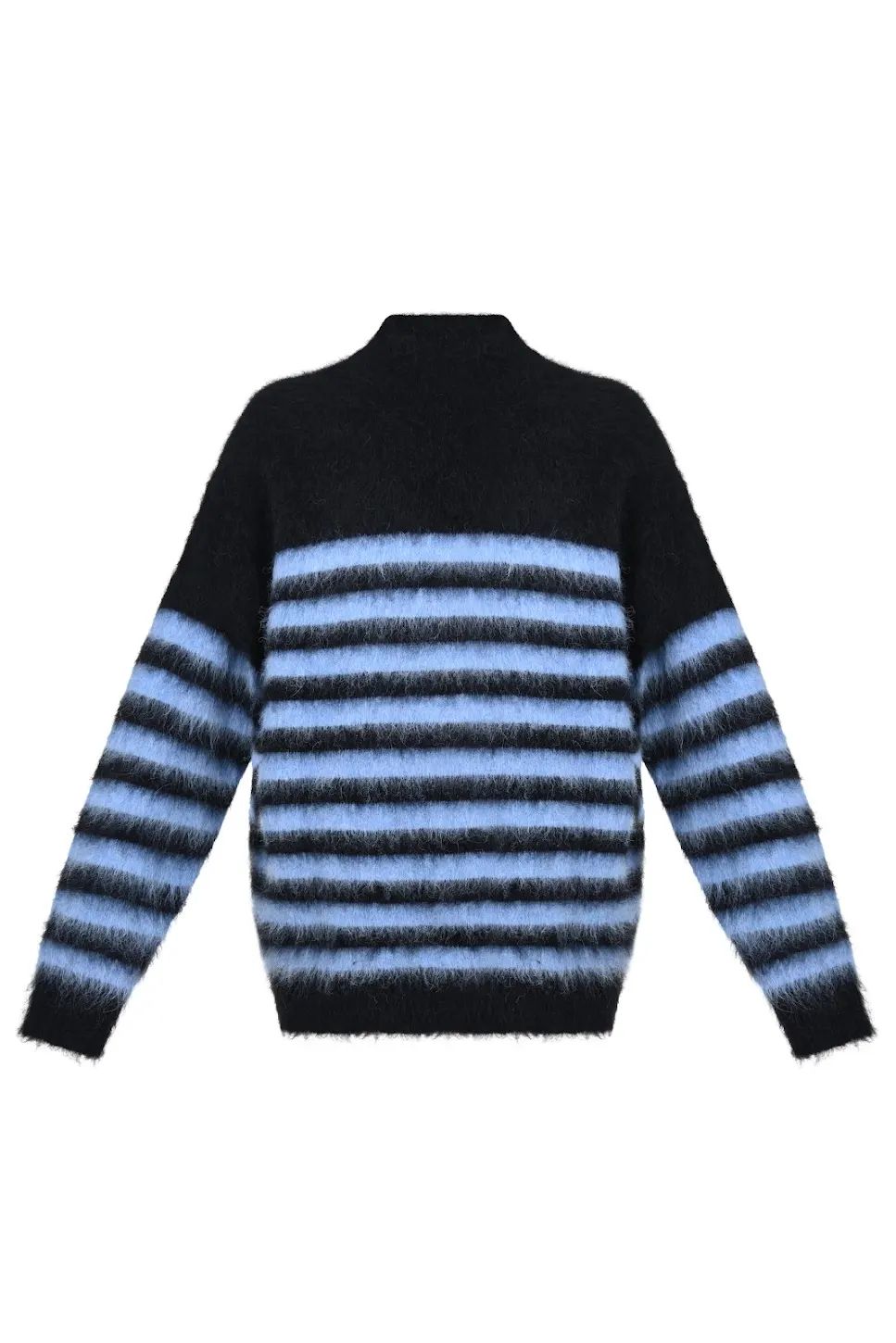 STRIPED ALPACA SWEATER