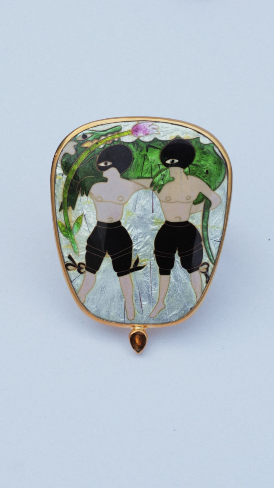 The Garden Twins Enamel Bracelet