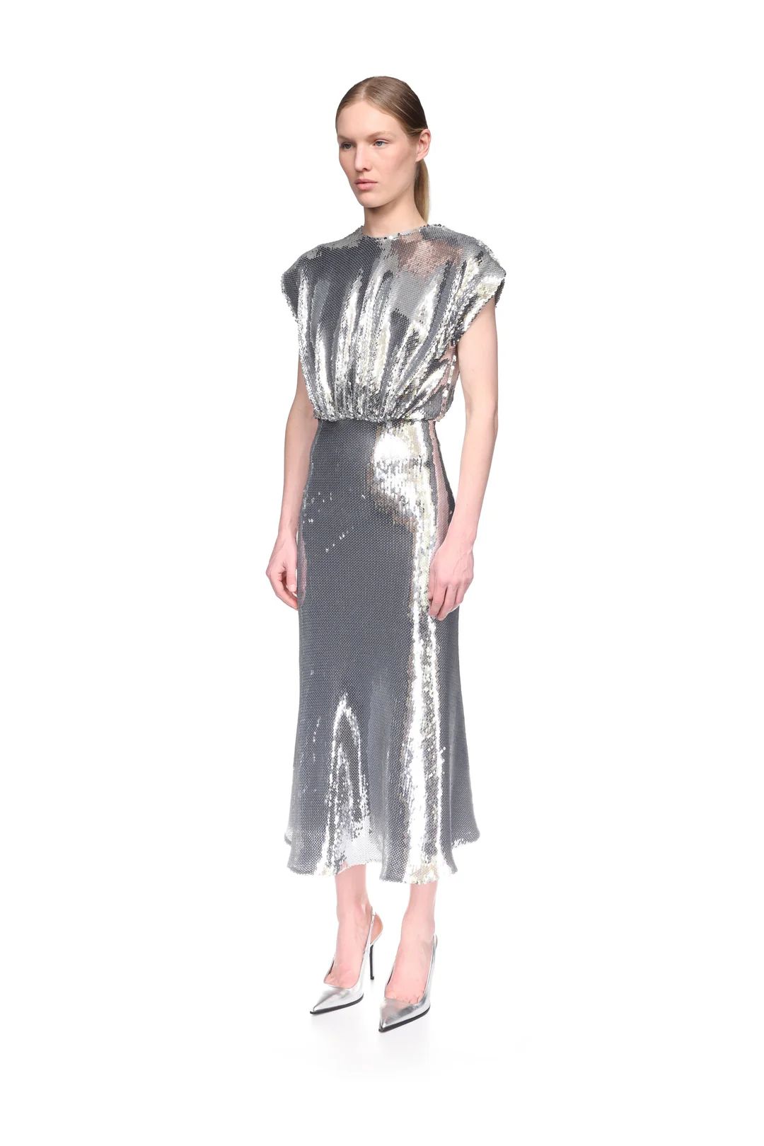 Sequin Midi Dress