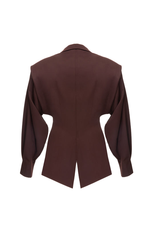 BURGUNDY BLAZER