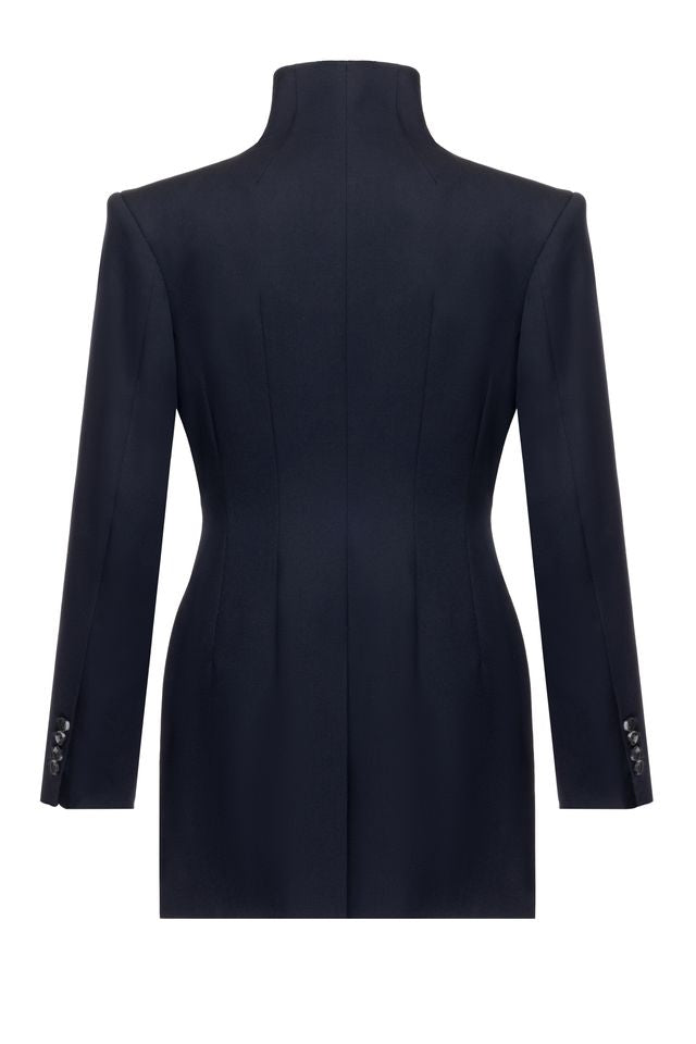 Blue wool jacket