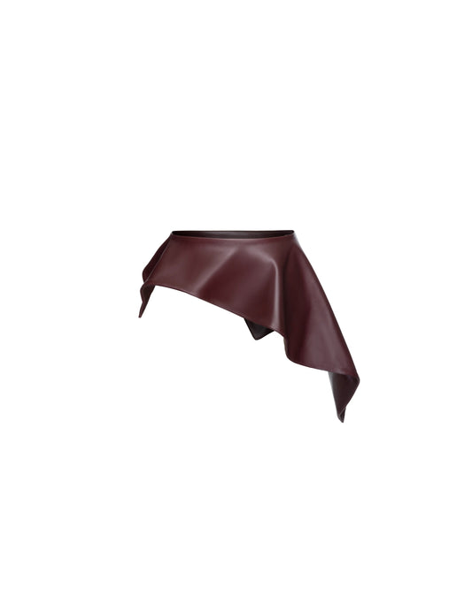 Biais leather belt