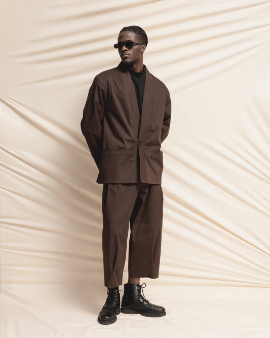 Dark brown blazer