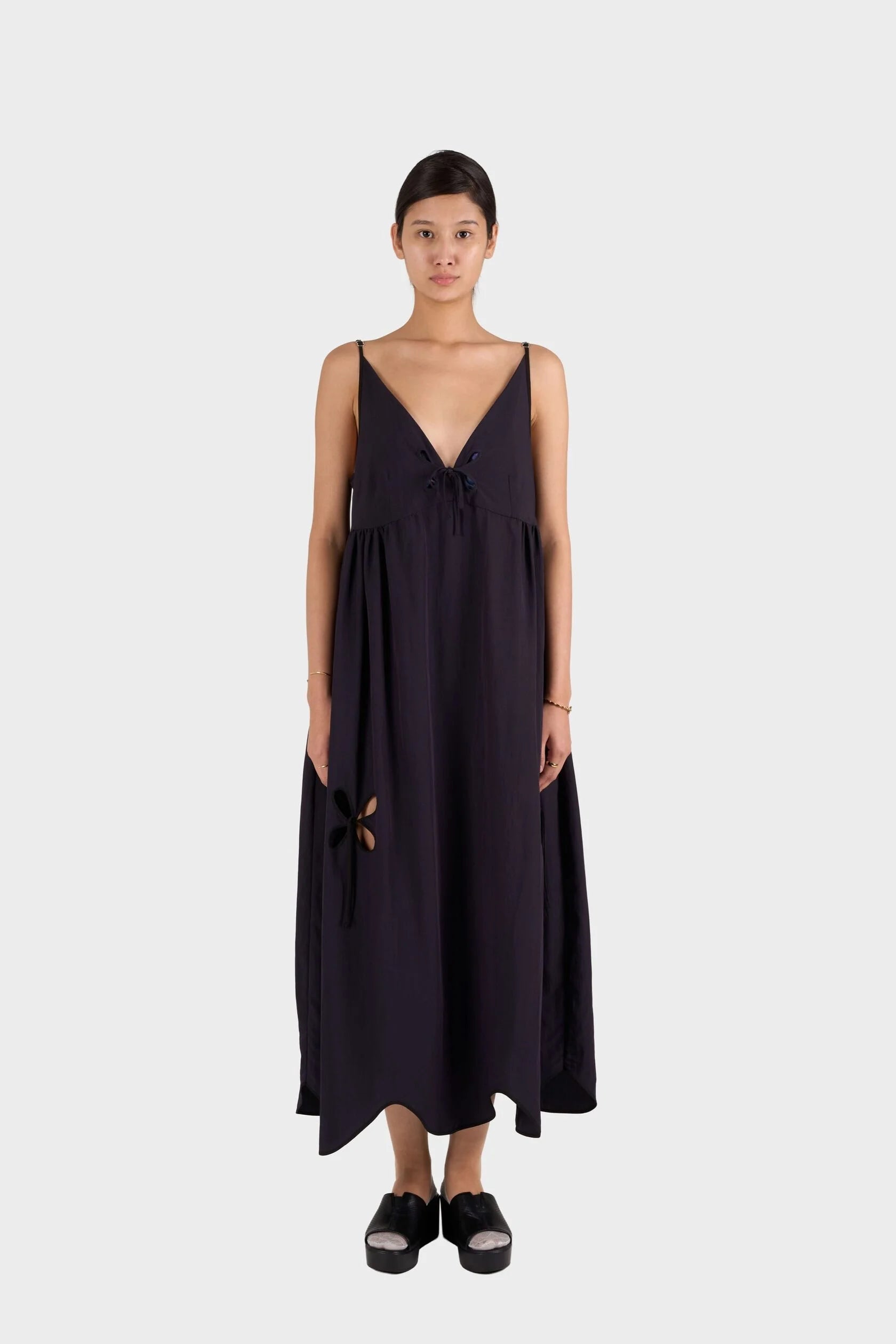 petal chemise sundress