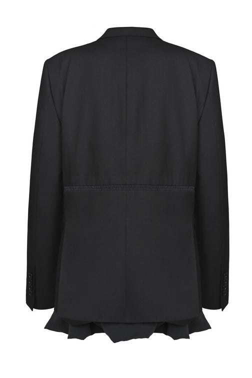 Slim-fit Blazer with a silk trim