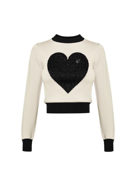 SWEATER WITH HEART