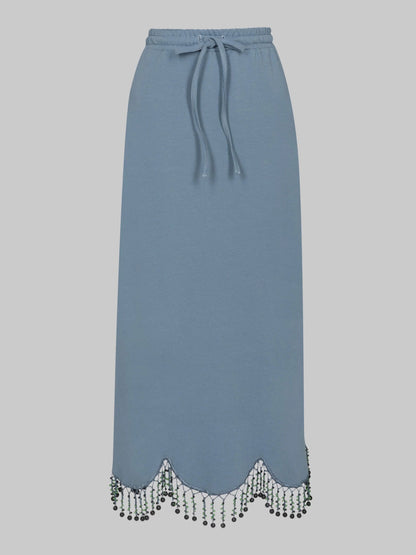 HAND BEADED SKIRT