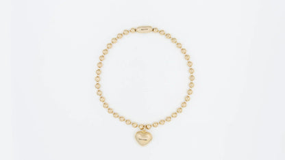 GOLDIE NECKLACE with Heart Detail