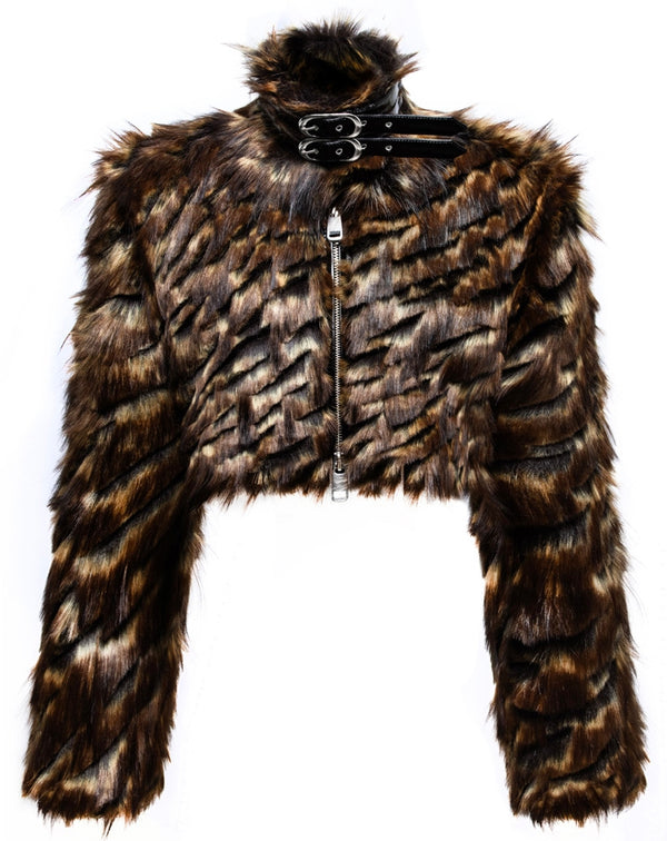 FAUX FUR JACKET