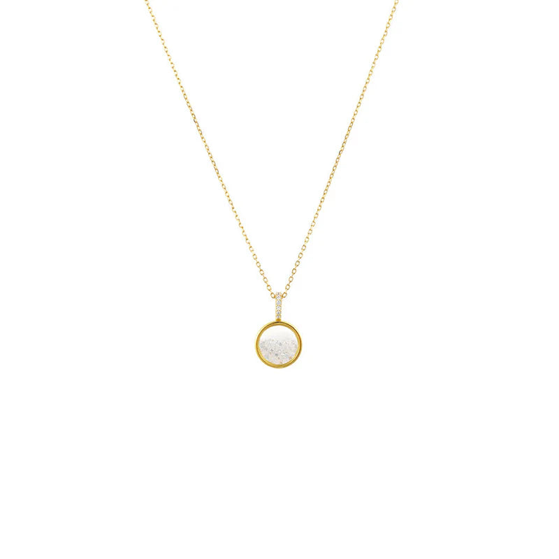 White Orbit Necklace