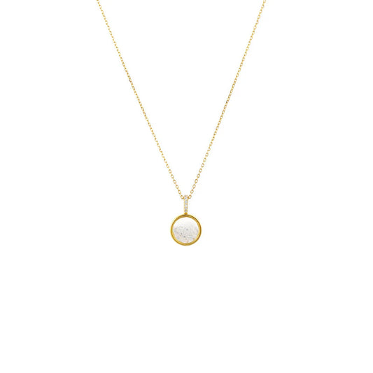 White Orbit Necklace
