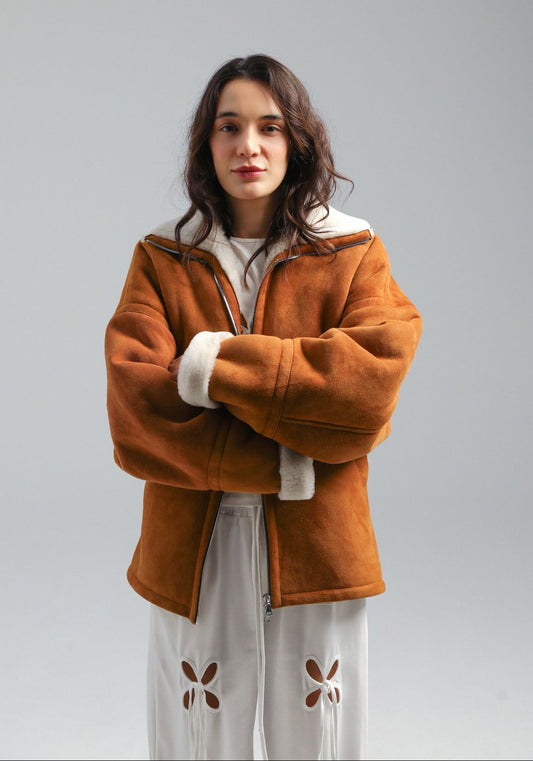 Shearling Leather Jacket