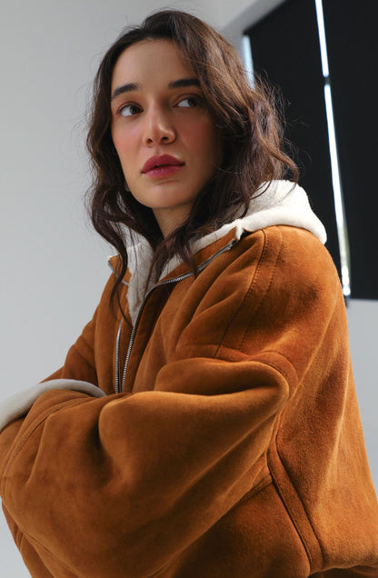 Shearling Leather Jacket