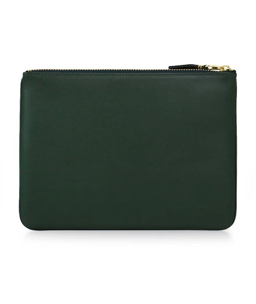 Big Leather Wallet Olive