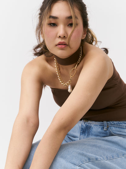 ANETT NECKLACE WITH PEARL