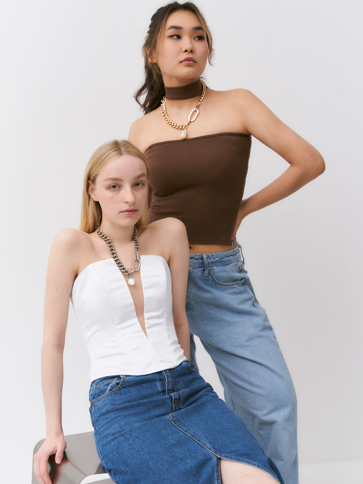 ANETT NECKLACE WITH PEARL