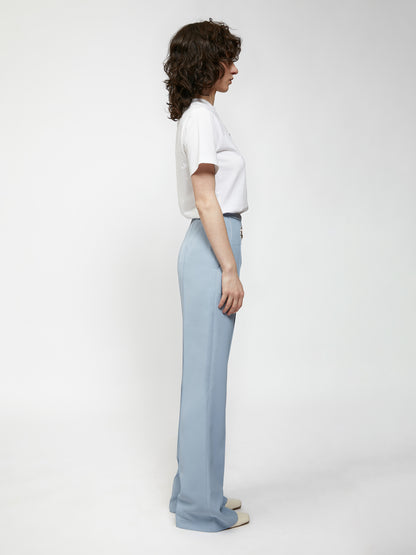 white T-shirt with anchor