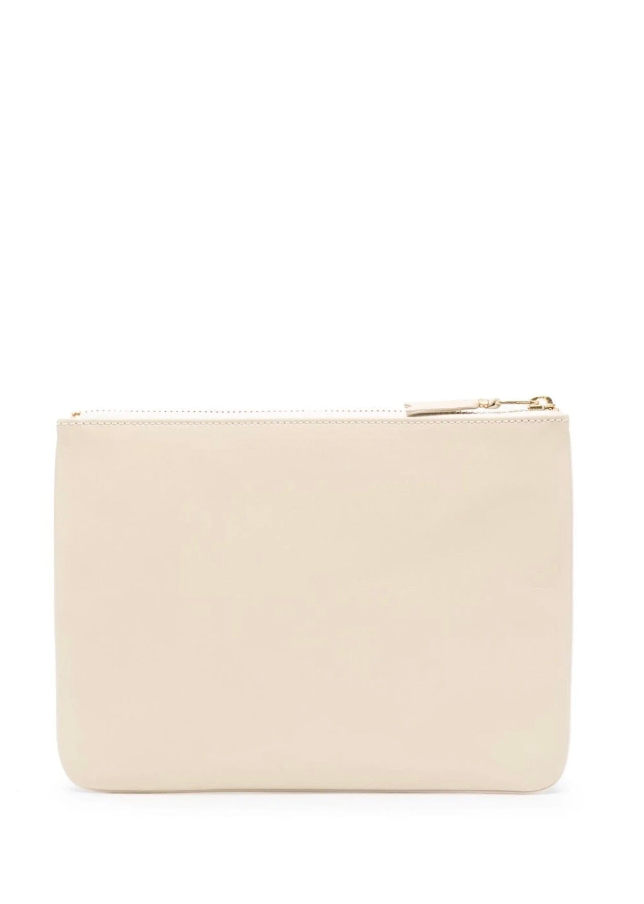 Big Leather Wallet Off White
