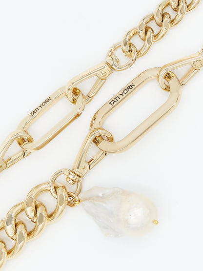 ANETT NECKLACE WITH PEARL