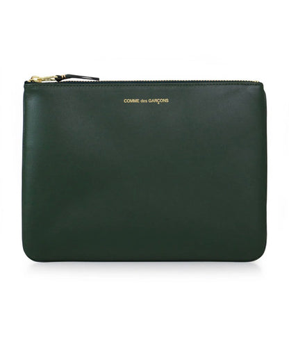 Big Leather Wallet Olive