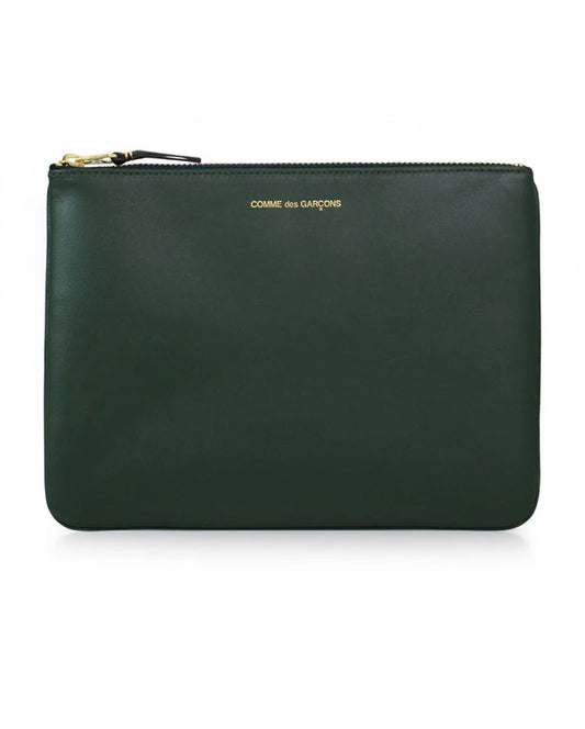 Big Leather Wallet Olive
