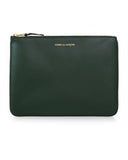 Big Leather Wallet Olive