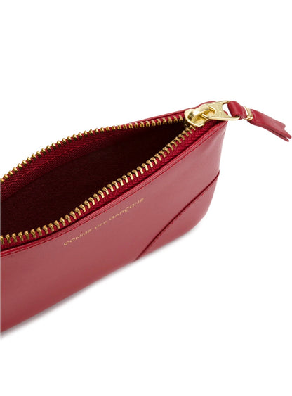 Medium Leather Puoch Burgundy