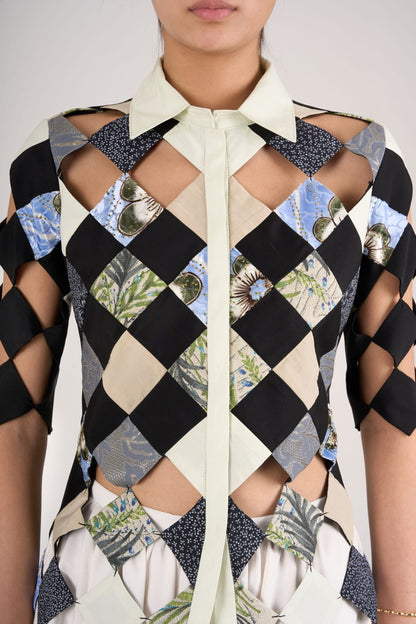 Quroq Patchwork Shirt